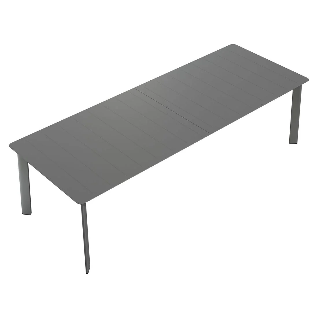 Uttrekkbart hagebord Milano 266/331/396x110cm aluminium - OUTLIV. - Image 9