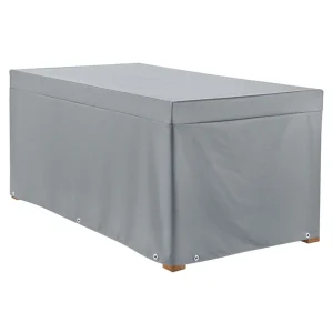 Bordtrekk til hagebord 200x100x72 cm grå - Heinemeyer