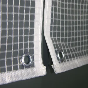 Bordtrekk til hagebord 95x95x72 cm transparent - Heinemeyer