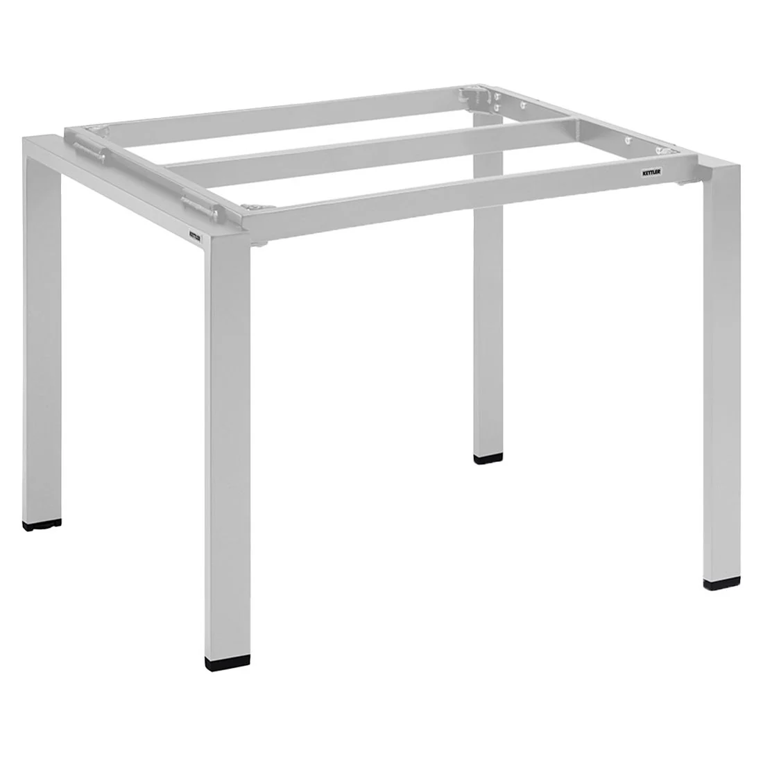 Bordunderstell Float 95x95 cm aluminium sølv - Kettler - Image 2