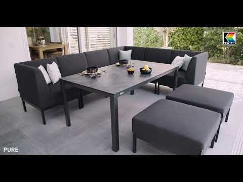 Endemodul lounge Pure aluminium 71x71 cm - Kettler - Image 2