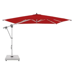 Fritthengende parasoll Expert 300x300cm polyester rød - Doppler