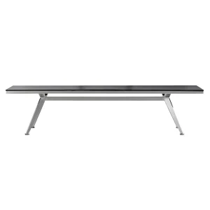 Hagebenk Beyond Purity 150 cm rustfritt stål/HPL - Best