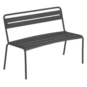 Hagebenk Star 2-seter 118 cm stabelbar stål - emu