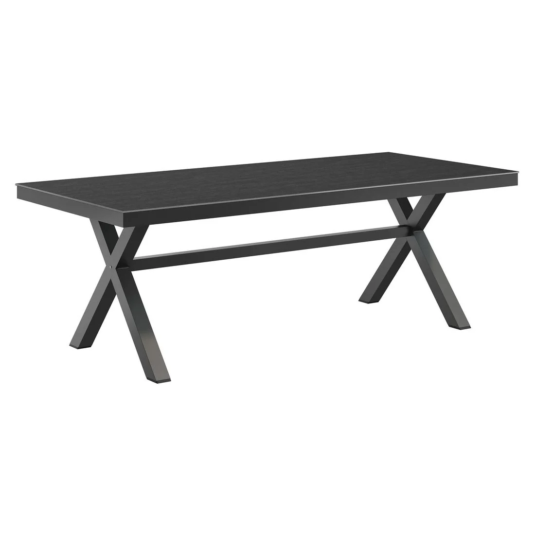 Hagebord 220x100 cm aluminium/Dekton antrasitt - OUTLIV. - Image 8