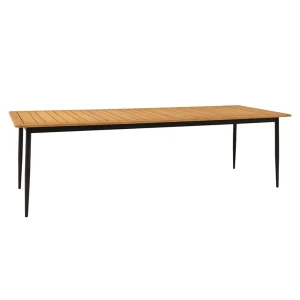 Hagebord 7001 aluminium/teak 260x95 cm - Interliving