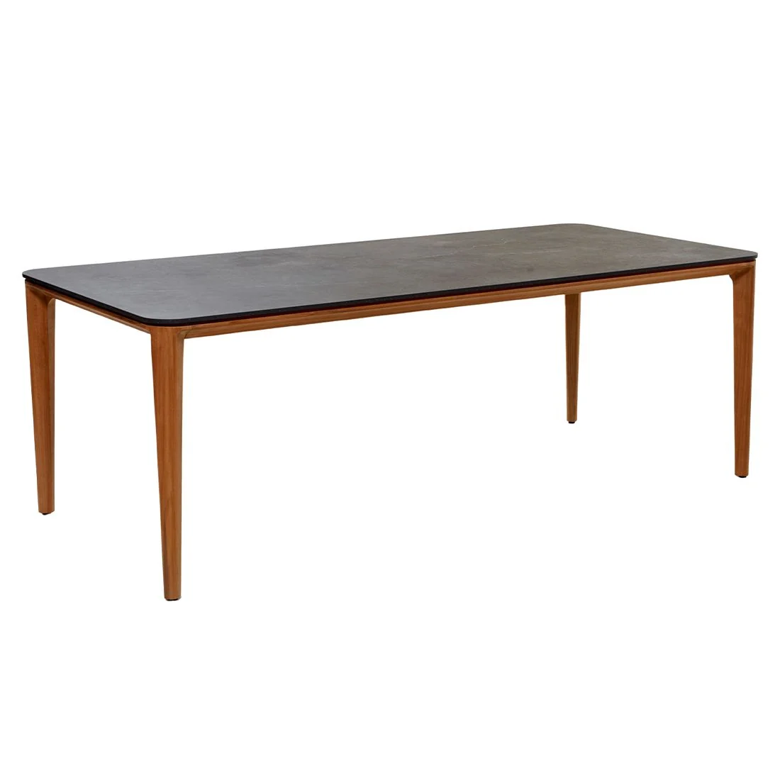 Hagebord Aspect teak og keramikk 210x100 cm svart - Cane-line