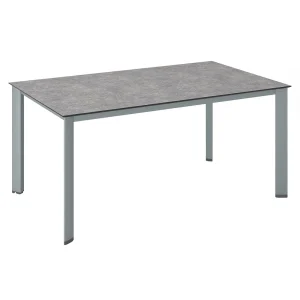 Hagebord Edge aluminium/HPL 220x95 cm sølv/kalksandstein - Kettler