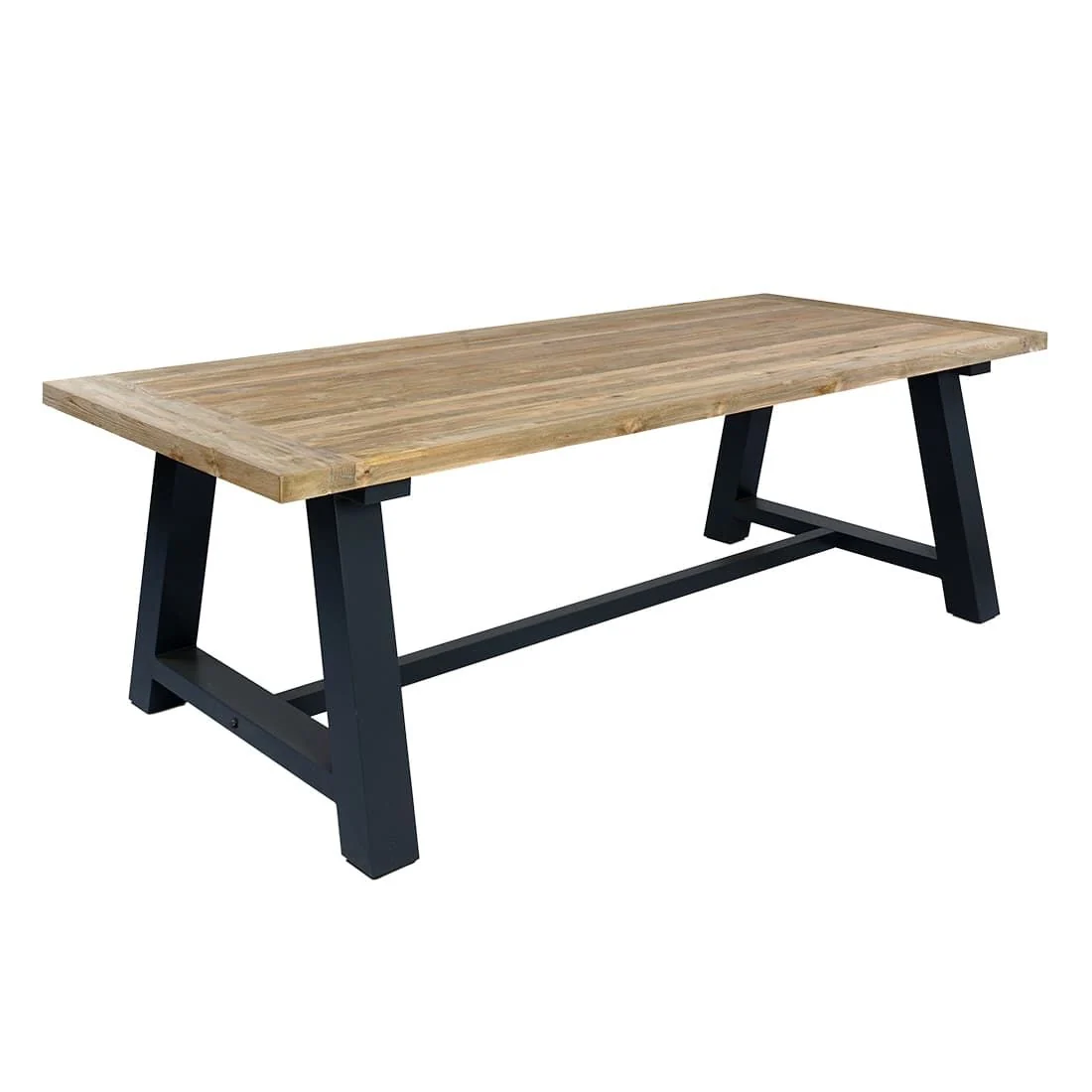 Hagebord Omaha aluminium/teak 200x100 cm - OUTLIV.