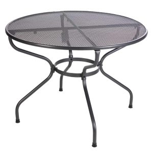 Hagebord Royal Verso Ø105 cm stål - Royal Garden