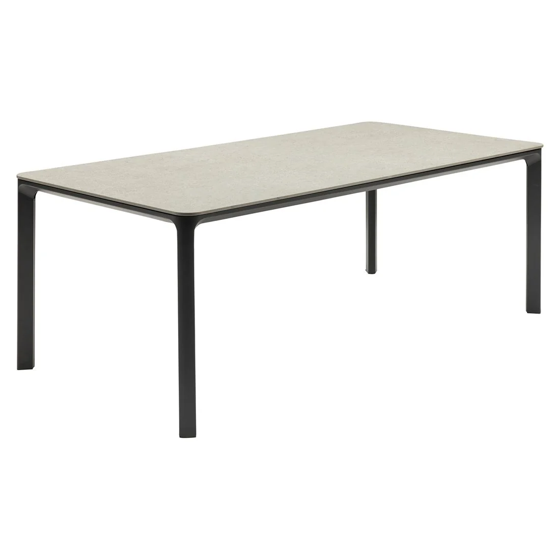 Hagebord Stilo 160x90 cm aluminium/sinterstein - LC Garden - Image 2