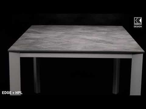 Hagemøbelsett Basic Plus 8 plasser aluminium HPL 180x95 cm - Kettler - Image 3