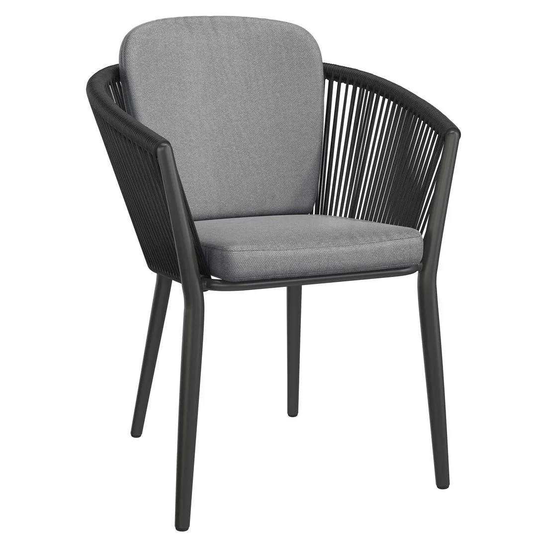 Hagemøbelsett Monet aluminium med tau og keramikk - OUTLIV. - Image 8