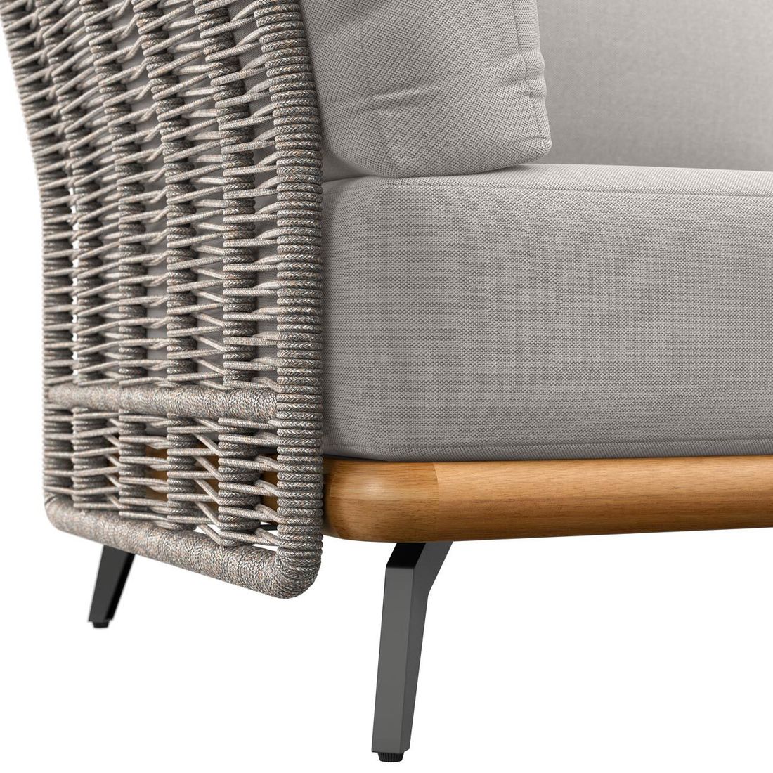 Hagesofa Ava akasie/tau 190 cm - OUTLIV. - Image 8