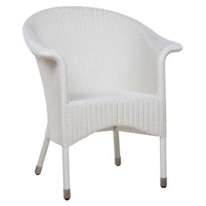 Hagestol Hastings polyrotting flettverk 68x60 cm - Zebra