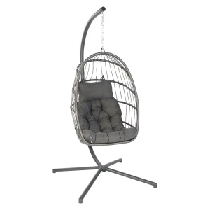 Hengestol Lana sammenleggbar stål/polyester 93x95 cm - Sungörl
