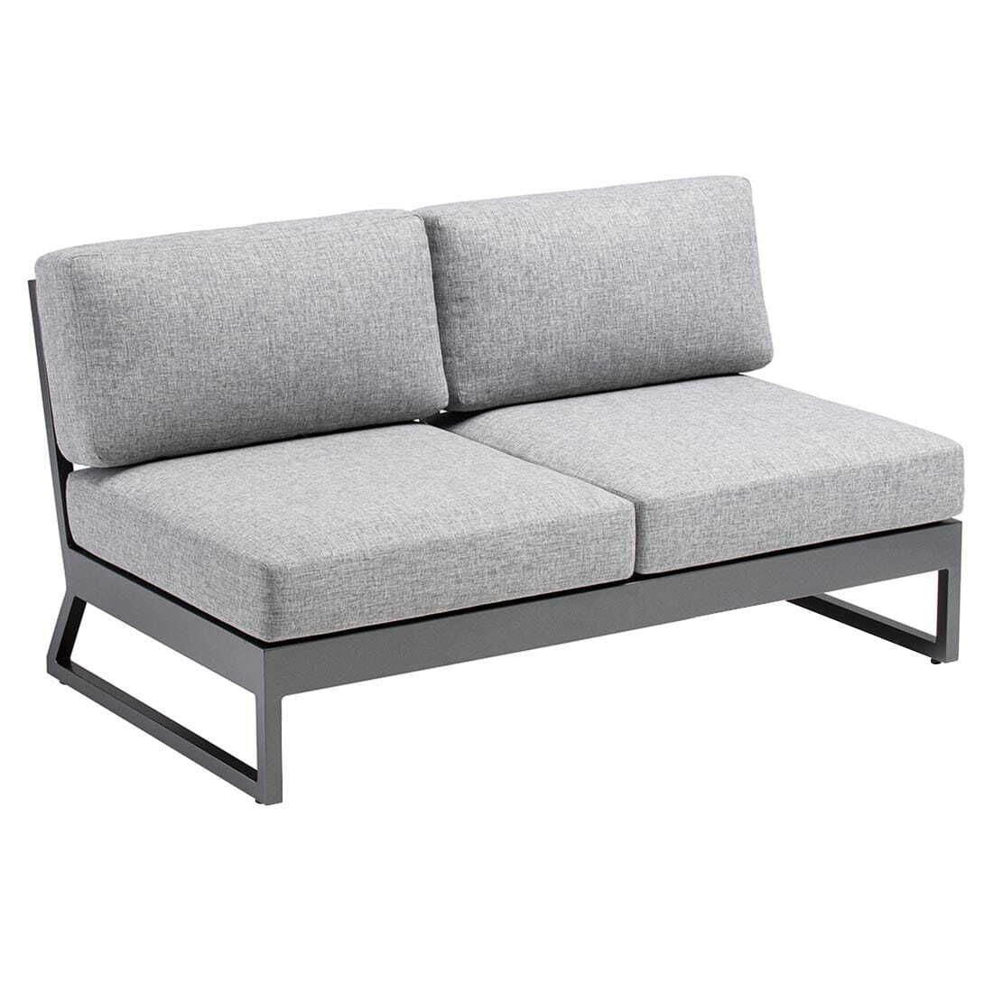 Hjørnesofa ute Ocean Skid Platform 242x242 cm aluminium - Kettler - Image 6
