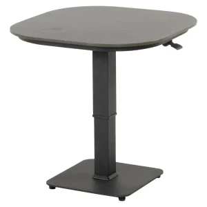 Høydejusterbart hagebord Tubb aluminium/keramikk 70x70 cm - Hartman