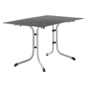 Klappbord ute Boulevard 120x80 cm grafitt/antrasitt - Sieger