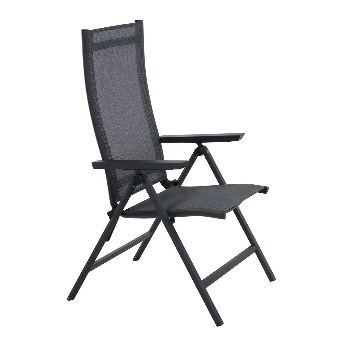 Klappstol ute Tauro aluminium/textilen antrasitt - Siena Garden - Image 7
