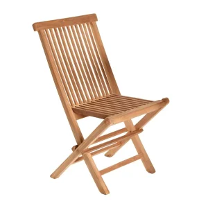 Klappstol ute Riva teak 43 cm - LC Garden