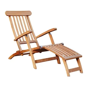 Liggestol Kampen regulerbar teak 160 cm - LC Garden