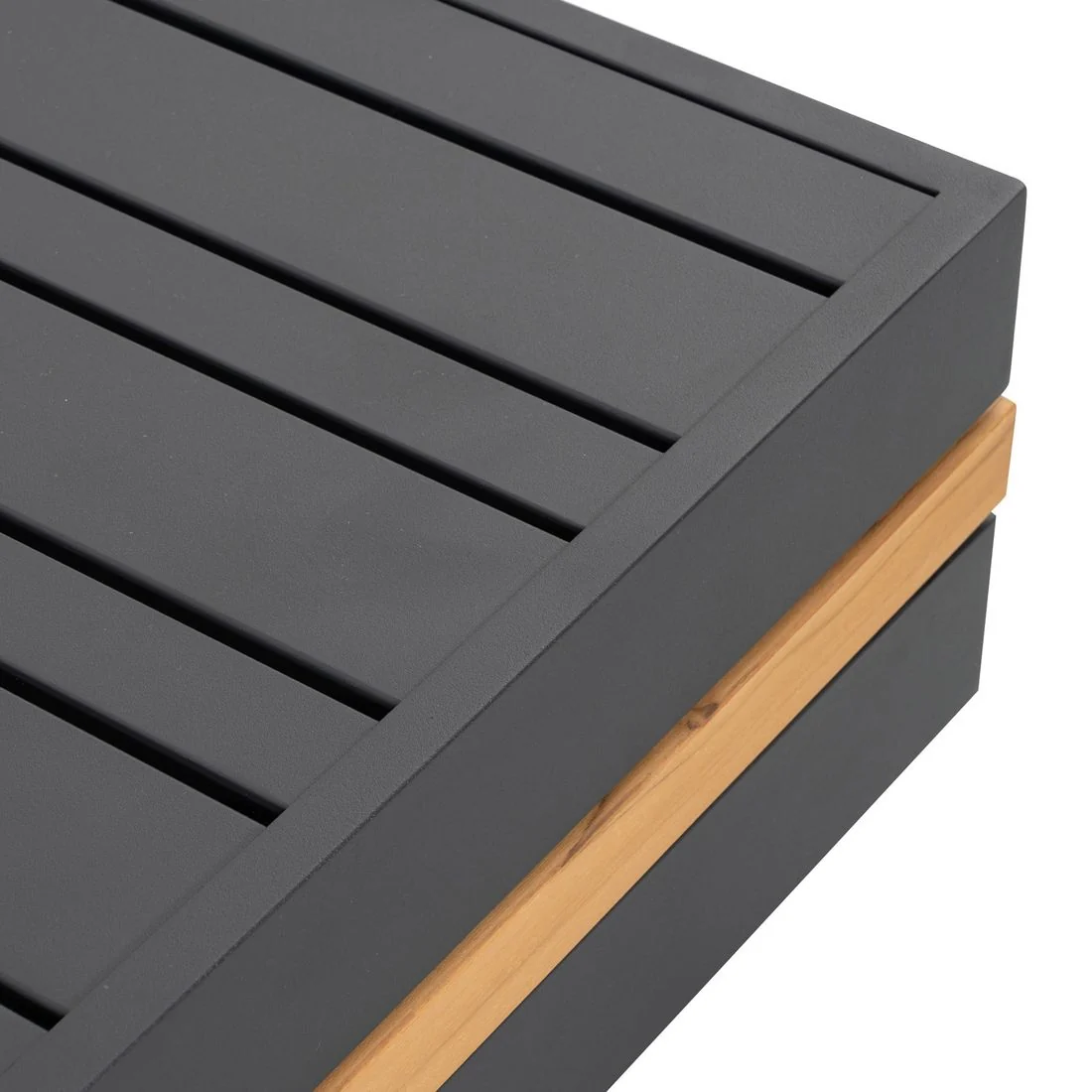 Loungebord Triest 68x40 cm aluminium antrasitt - OUTLIV. - Image 3