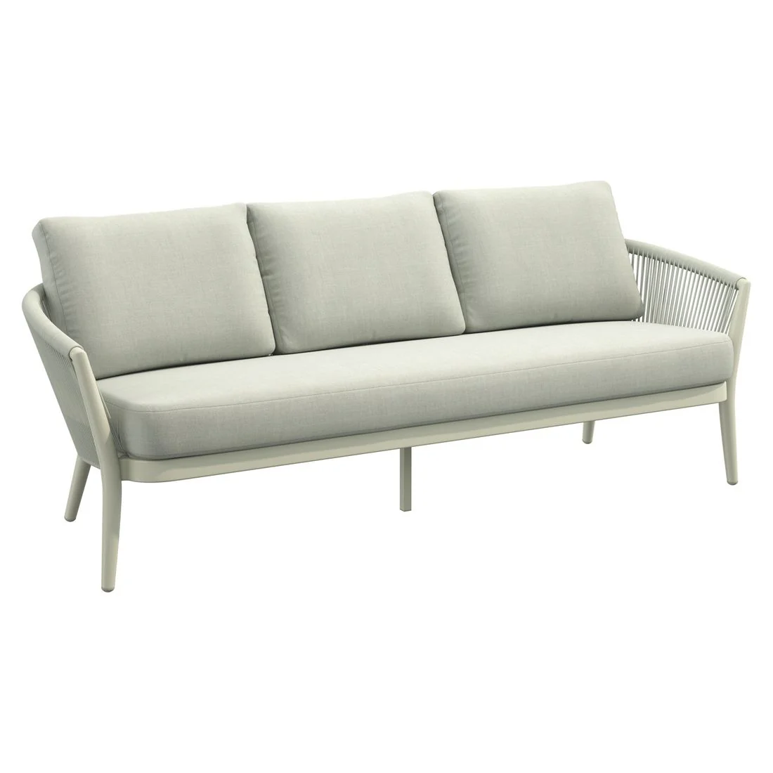 Loungesofa Monet aluminium/tau/olefin 210 cm - OUTLIV. - Image 3