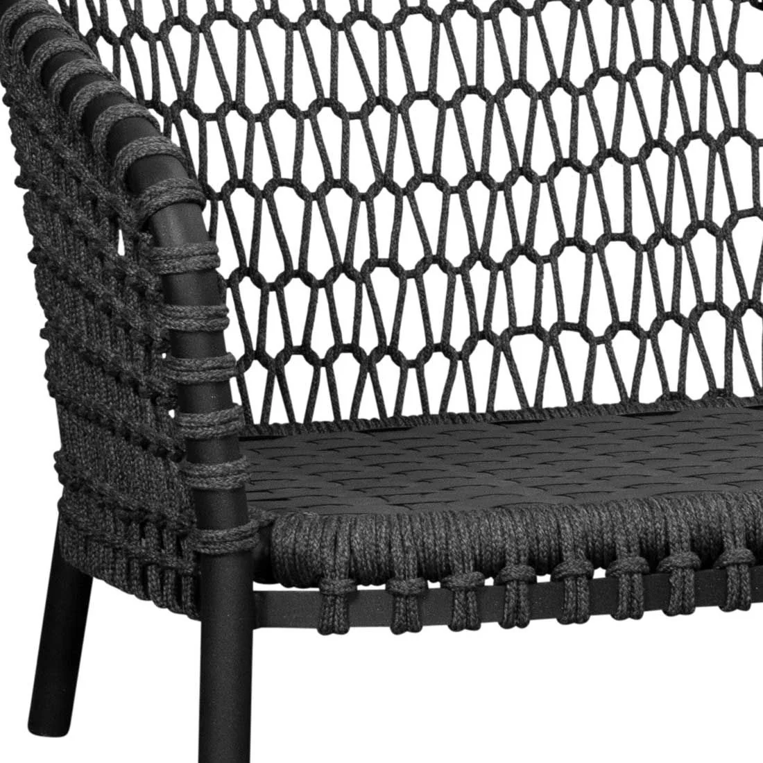 Loungesofa Ocean 155 cm aluminium/tau - Cane-line - Image 5