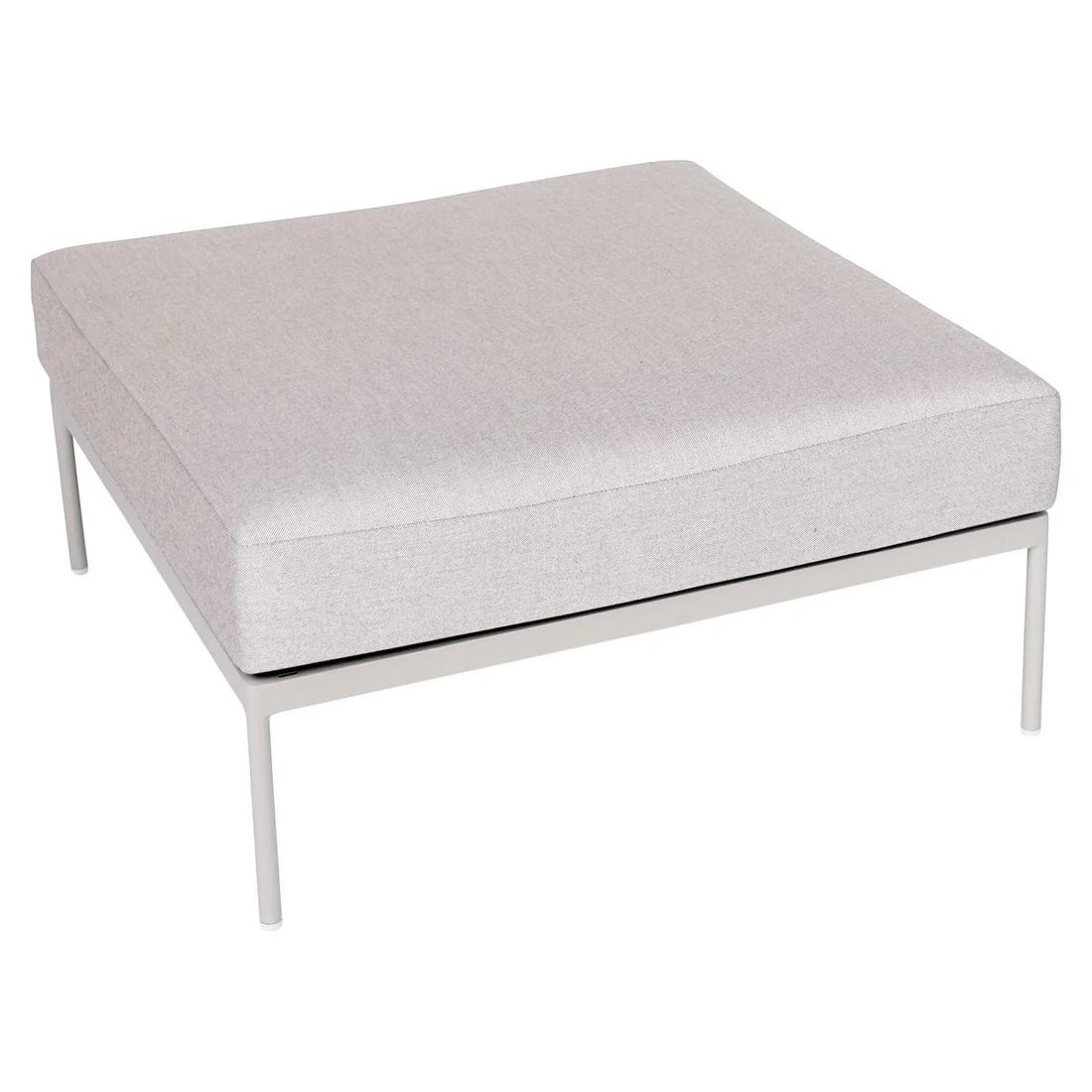 Loungetaburett Coco aluminium/utestoff 82x82 cm - Stern - Image 3