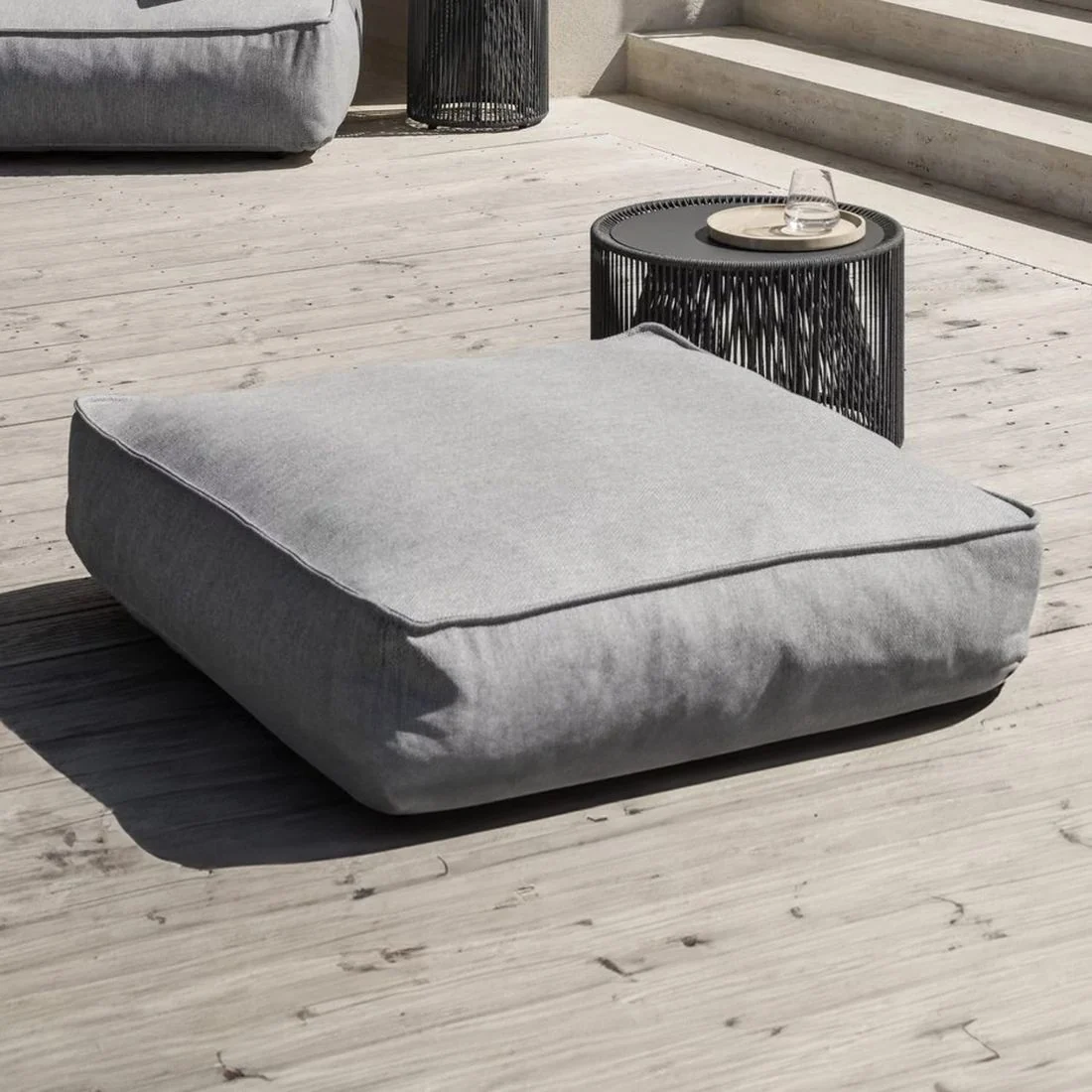 Midtmodul lounge Grow 95x95 cm kunstfiber Cloud - Blomus