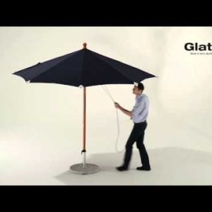 Midtstolpe-parasoll Piazzino Ø300cm - Glatz