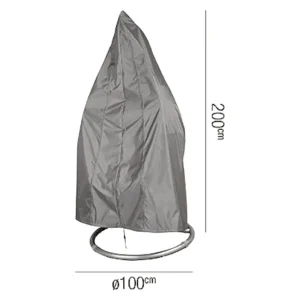 Møbeltrekk til hengestol Ø100x200 cm antrasitt - AeroCover