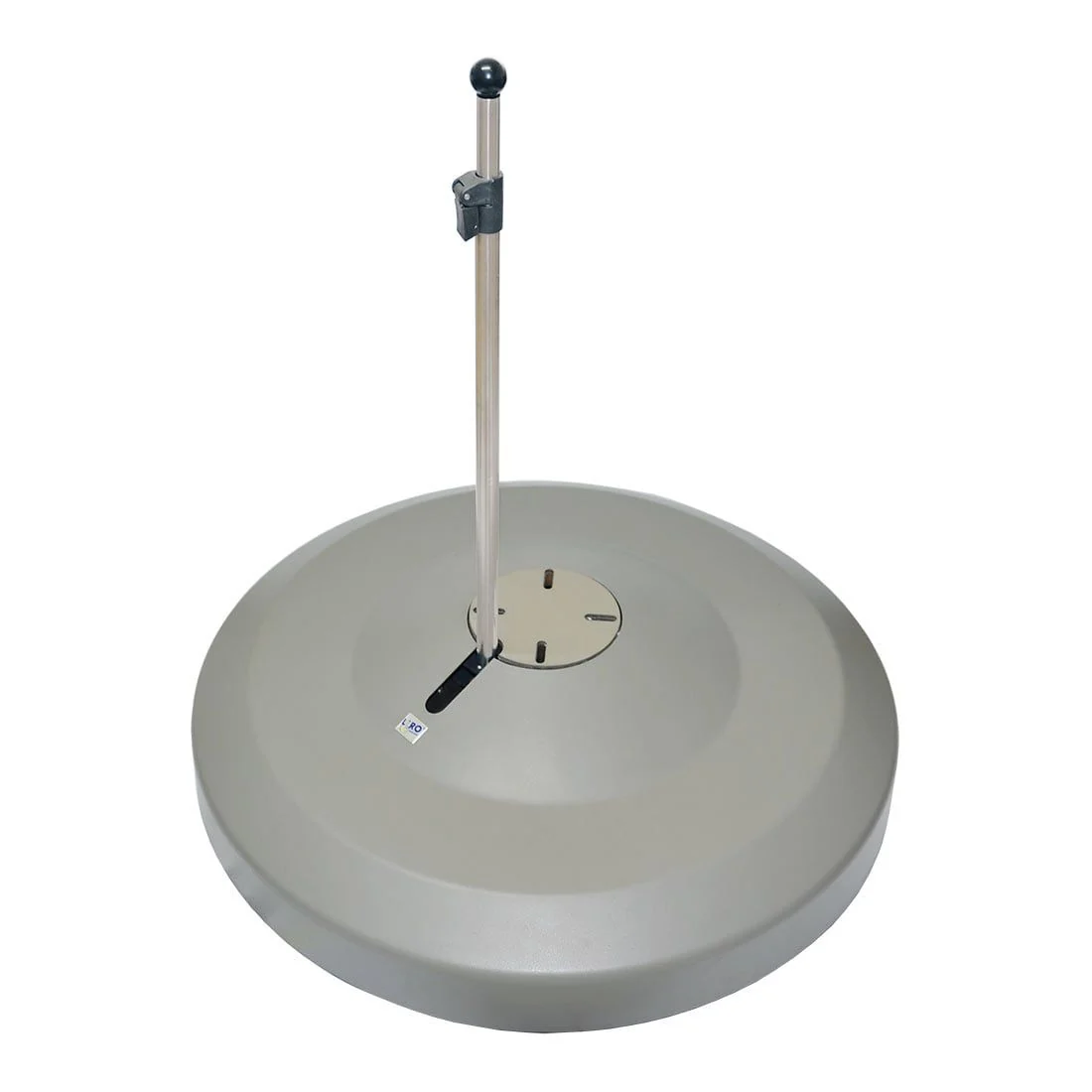 Parasollfot Maxi 150 kg mobil med hjul Ø90 cm grafitt - LiRo