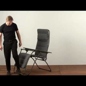 Relax-stol Futura XL stål/Batyline 76 cm - Lafuma