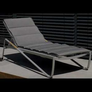 Solseng Diamond aluminium/textilen 200x82 cm - Kettler