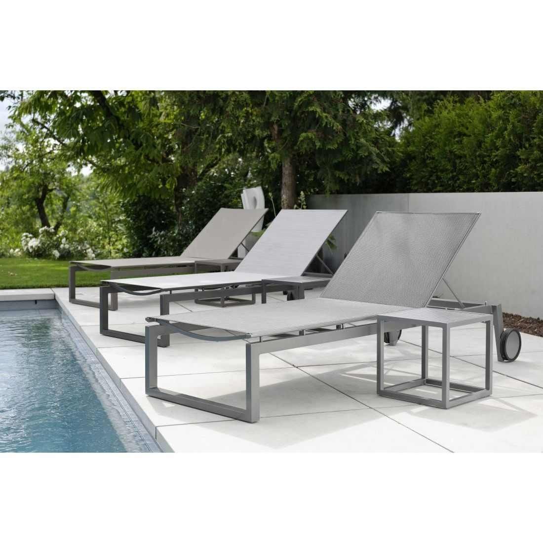 Solseng Robin aluminium/textilen 215x92 cm - Stern - Image 5