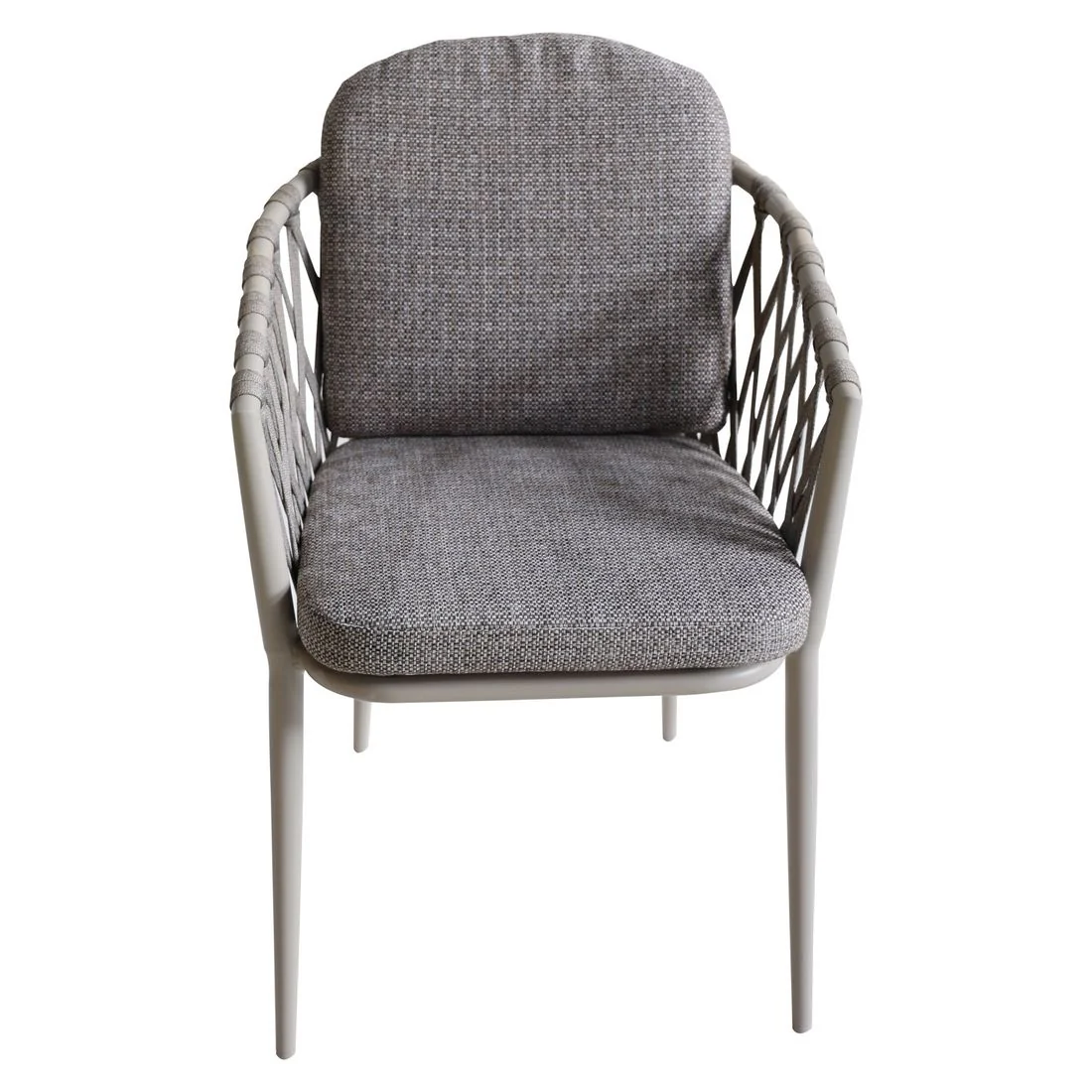 Stabelstol ute Cairns aluminium med puter 56x60 cm - OUTLIV. - Image 5