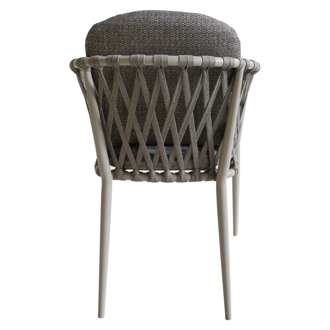 Stabelstol ute Cairns aluminium med puter 56x60 cm - OUTLIV. - Image 7