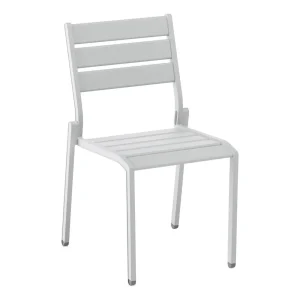 Stabelstol ute Latitude aluminium lysgrå 50x57 cm - Kettler