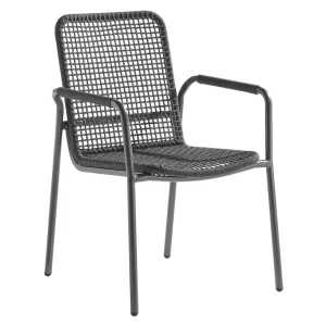 Stabelstol ute Ticco aluminium/tau 59x64,5 cm - Sieger