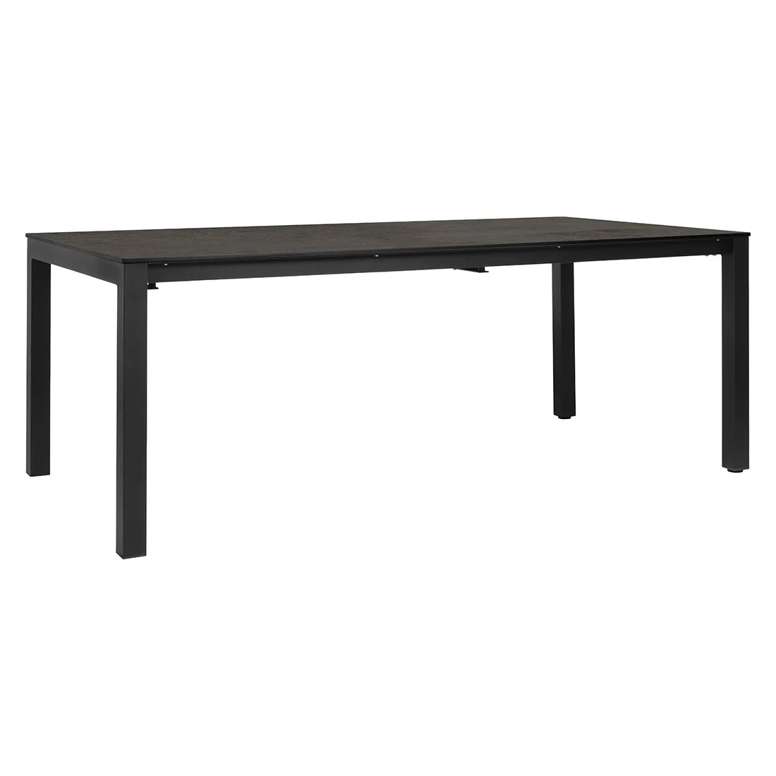 Uttrekkbart hagebord aluminium/Silverstar 200/250x100 cm - Stern