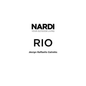 Uttrekkbart hagebord Rio aluminium - Nardi